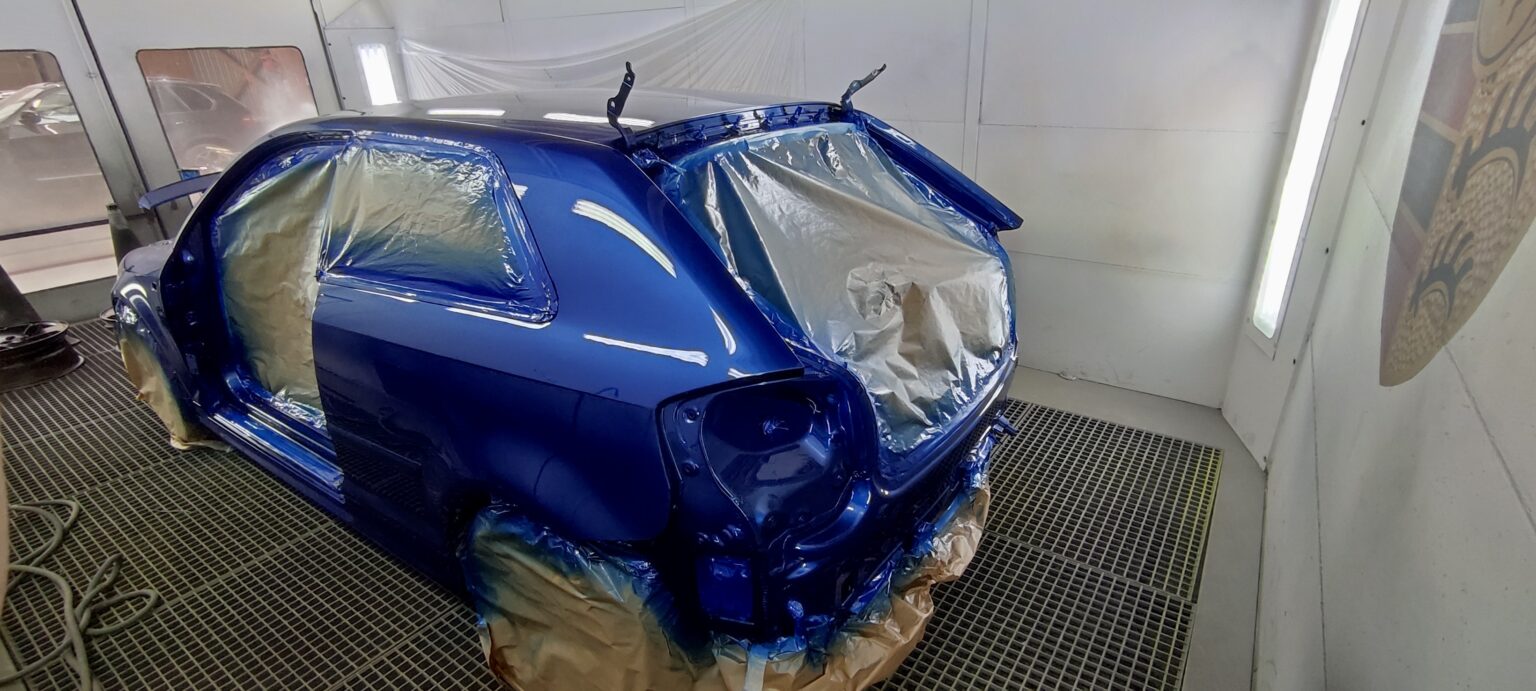 L'Atelier Dieppe peinture Audi S3 carrosserie