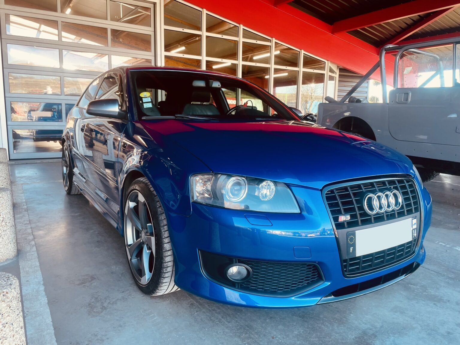 L'Atelier Dieppe peinture Audi S3 carrosserie