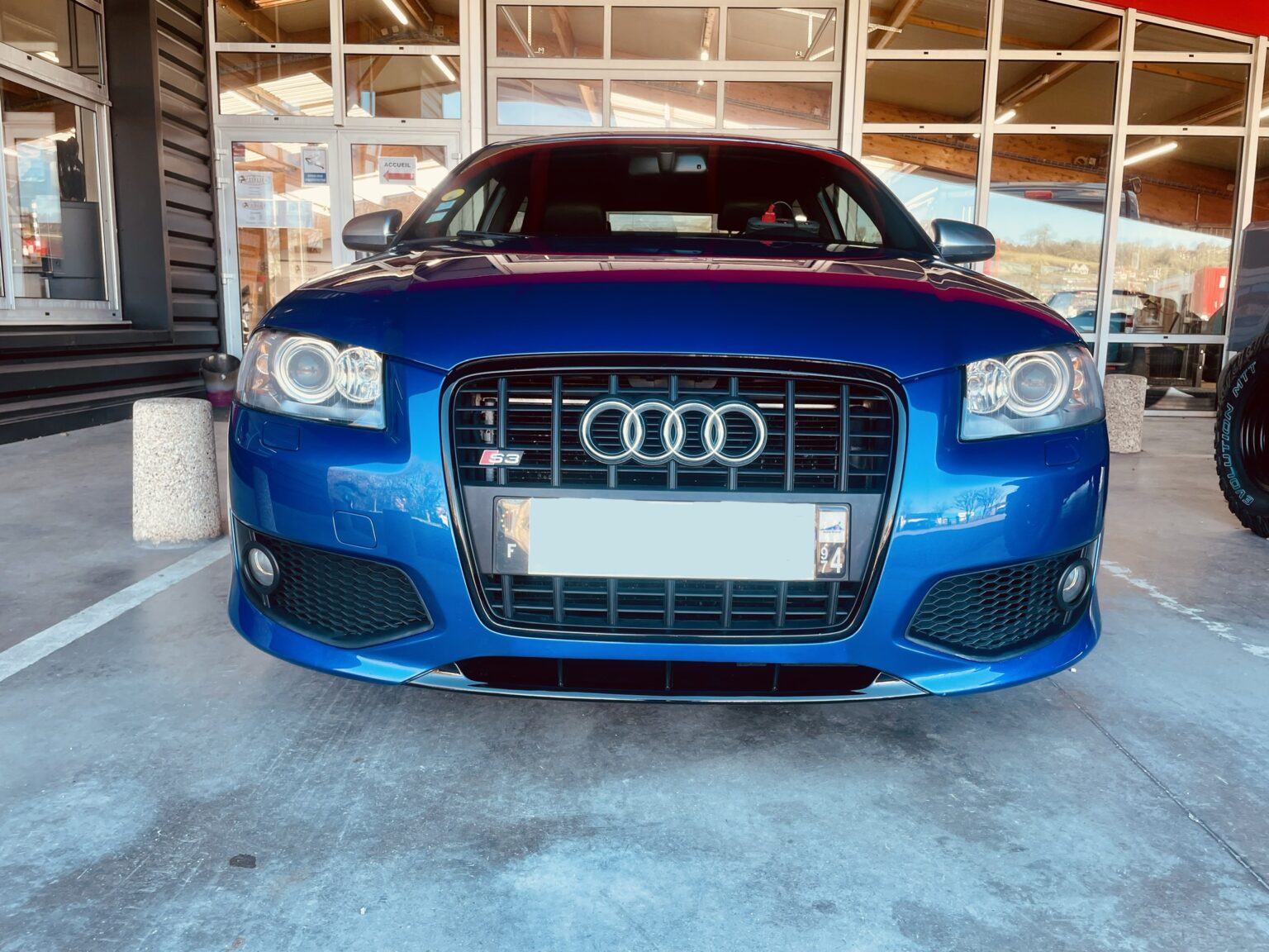 L'Atelier Dieppe peinture Audi S3 carrosserie